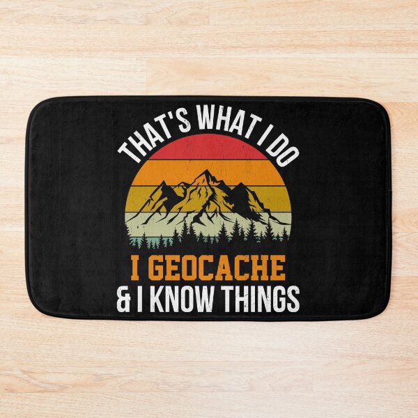 Item preview, Geocache - Funny Vintage Design designed and sold by ArcticFoxStudio.
