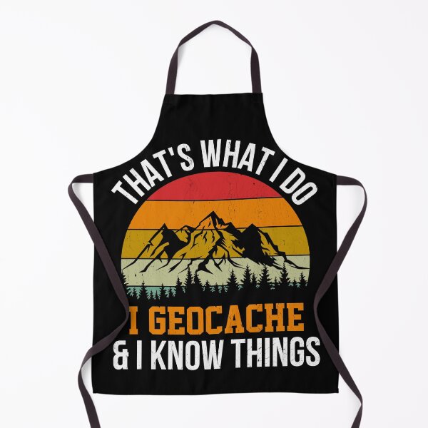Item preview, Geocache - Funny Vintage Design designed and sold by ArcticFoxStudio.