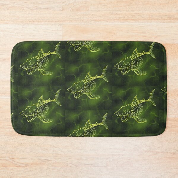 Item preview, Skelly Shark (Green) designed and sold by AnubisAltarArt.