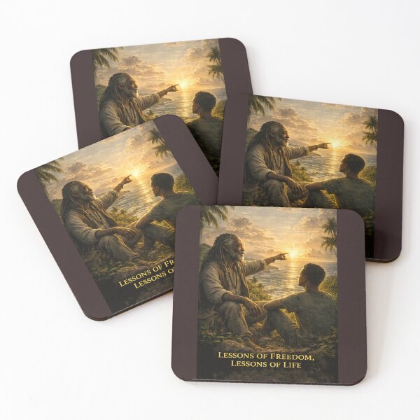 Item preview, Lessons of Freedom, Lessons of Life – Generational Wisdom Island Art designed and sold by Inspirational Jamaican.