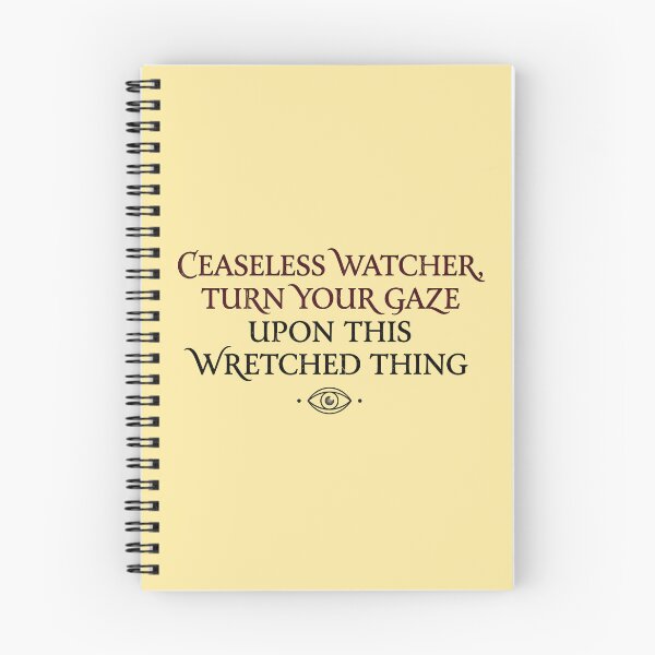 Item preview, Ceaseless Watcher Prayer - Magnus Archives Quote designed and sold by WowDezign.