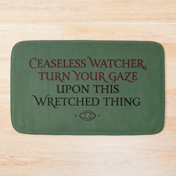 Item preview, Ceaseless Watcher Prayer - Magnus Archives Quote designed and sold by WowDezign.