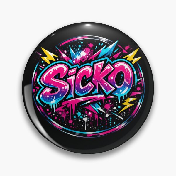Item preview, Neon Sicko Graffiti designed and sold by SidTastic .