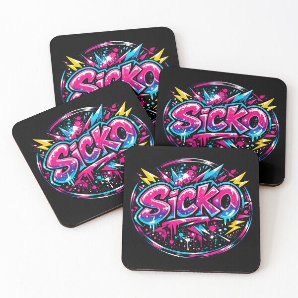 Item preview, Neon Sicko Graffiti designed and sold by SidTastic .