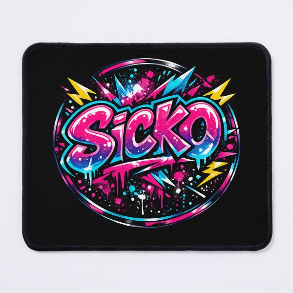 Item preview, Neon Sicko Graffiti designed and sold by SidTastic .