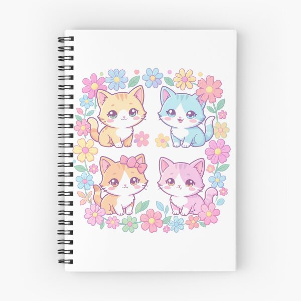 Item preview, Spring Kittens designed and sold by PatronesKawai.