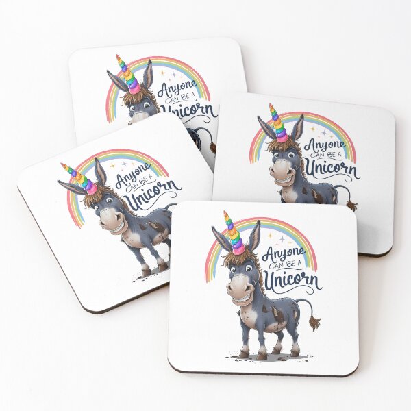 Item preview, Anyone Can Be a Unicorn. Horn Today, Unicorn Tomorrow designed and sold by twisted-dot.