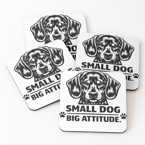 Item preview, Dachshund – Small Dog, Big Attitude designed and sold by OTSC.