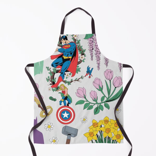 Item preview, Vibrant Superhero Spring Floral Seamless Pattern designed and sold by Midnight Veil Designs.