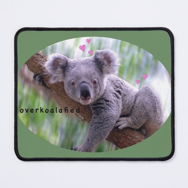 Item preview, Overqualified Koala Pun designed and sold by Lemony Emily.