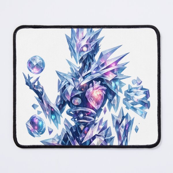Item preview, Geometric Astral Crystal Fox Spirit Guide designed and sold by CrystalVanta.