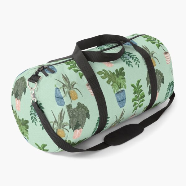 Item preview, Lush Potted Houseplants Hand-Painted Seamless Pattern designed and sold by Seamlessly Buffalo.