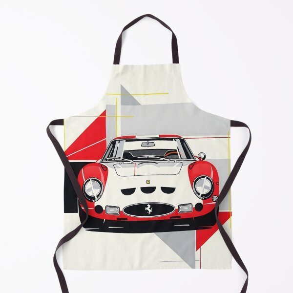 Item preview, Ferrari 250 GTO Vintage Poster Classic Ferrari Supercar Wall Art designed and sold by Motorline44.