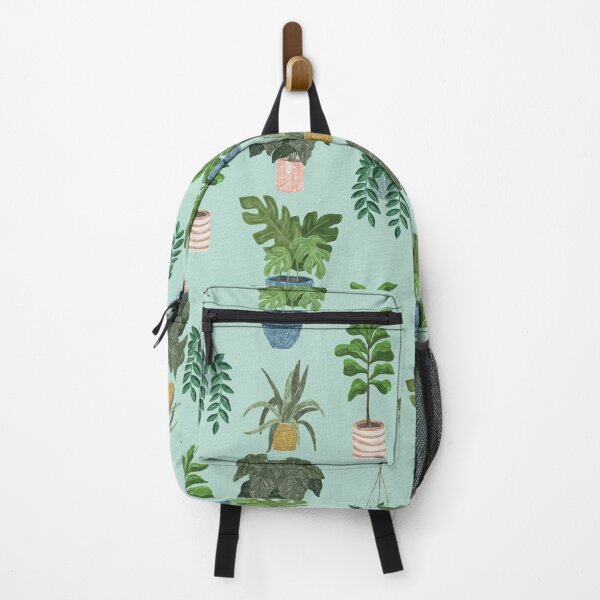 Item preview, Lush Potted Houseplants Hand-Painted Seamless Pattern designed and sold by Seamlessly Buffalo.