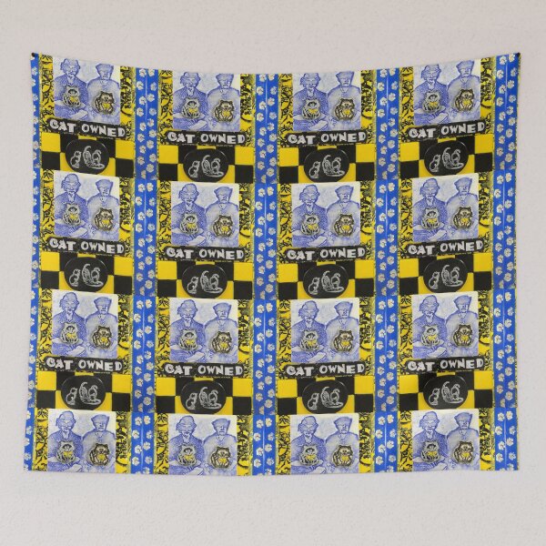 Item preview, Cat Owned, Obviously designed and sold by prunellaparsnip.