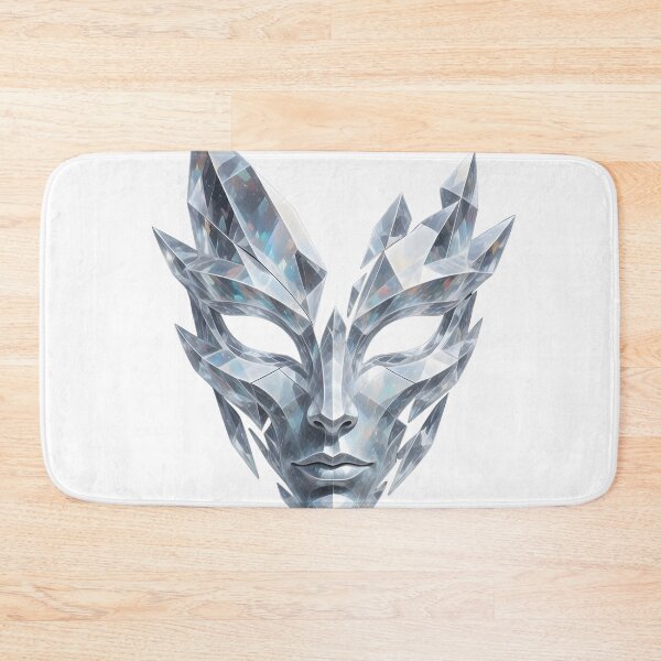 Item preview, Geometric Crystal Mask Luminous Prism Face designed and sold by CrystalVanta.