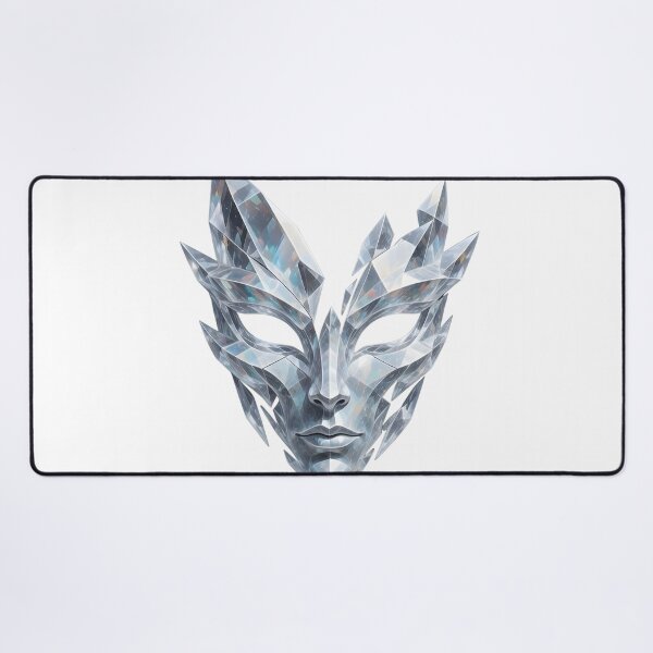 Item preview, Geometric Crystal Mask Luminous Prism Face designed and sold by CrystalVanta.