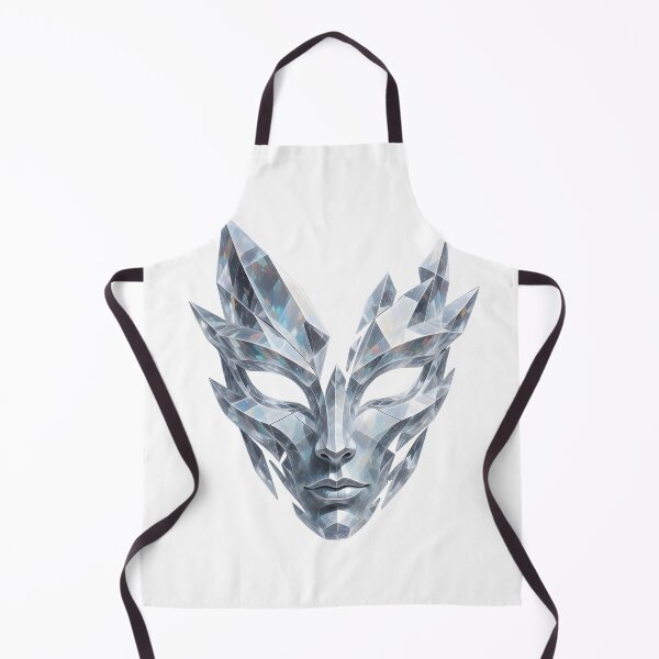 Item preview, Geometric Crystal Mask Luminous Prism Face designed and sold by CrystalVanta.