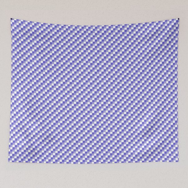 Item preview, Blue Checked designed and sold by BoheminanWind.