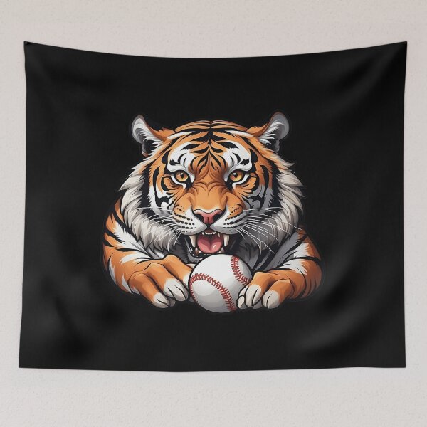 Item preview,  Tiger Baseball Clipart designed and sold by SmOkInG075.