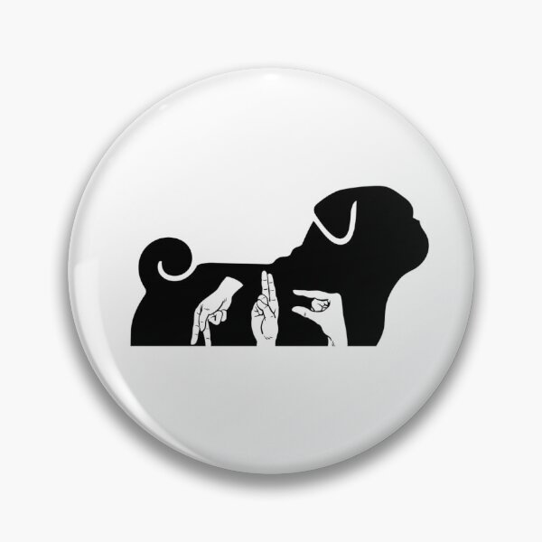 Item preview, Pug ASL designed and sold by JDG.