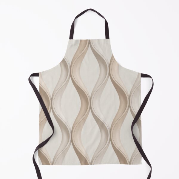Item preview, White Ivory Vertical Contour Wave Seamless Pattern On designed and sold by DesigntshirtWB.