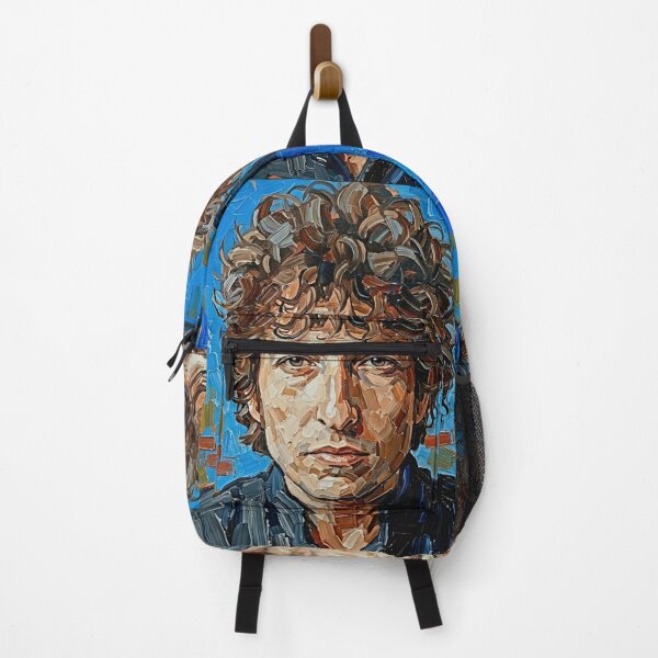 Item preview, The Voice of a Generation – Bob Dylan Expressive Oil Portrait designed and sold by Art's Diner.