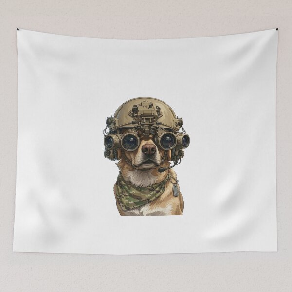 Item preview, Tactical Dog designed and sold by RAWLIFEGRAPHIC.