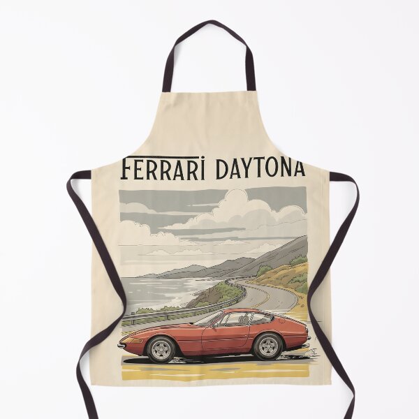 Item preview, Ferrari Daytona Vintage Poster Classic Ferrari GT Car Art designed and sold by Motorline44.