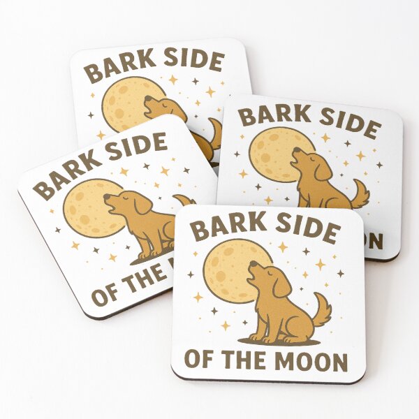 Item preview, BARK SIDE OF THE MOON designed and sold by TheJoyfulPen.