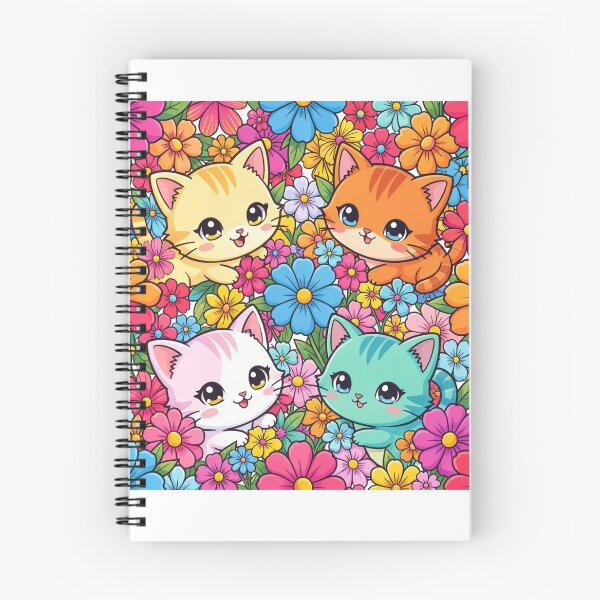 Item preview, Spring Kittens designed and sold by PatronesKawai.