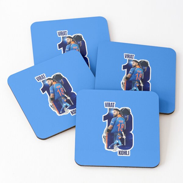 Item preview, Virat Kohli 18 Cricket Legend Sticker designed and sold by StickyMagic12.