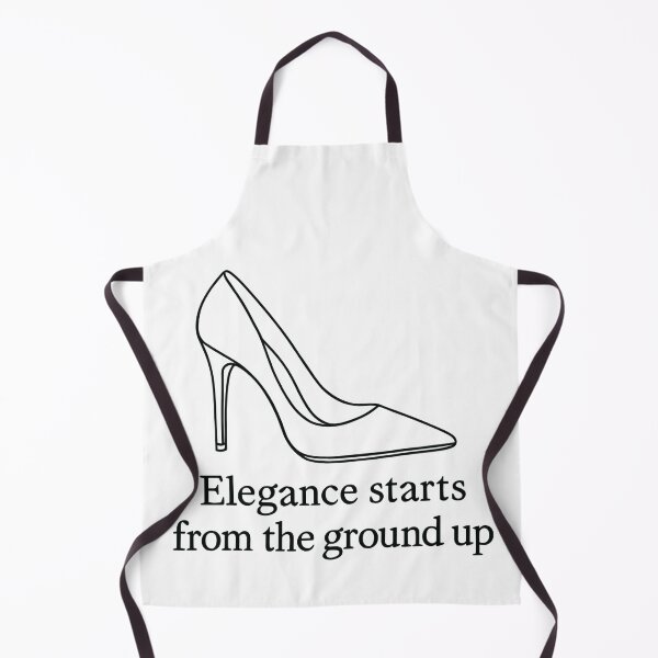 Item preview, High Heel Line Art – Elegance Fashion Quote designed and sold by Pineapple-Tree.