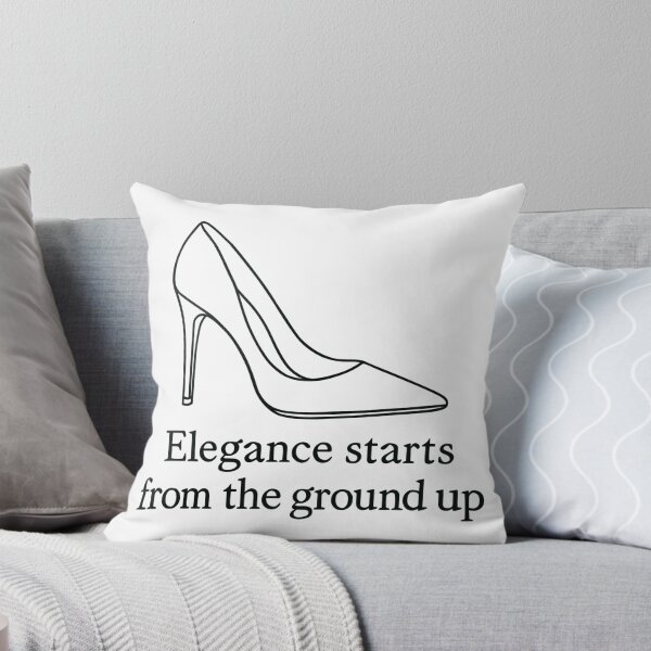 Item preview, High Heel Line Art – Elegance Fashion Quote designed and sold by Pineapple-Tree.
