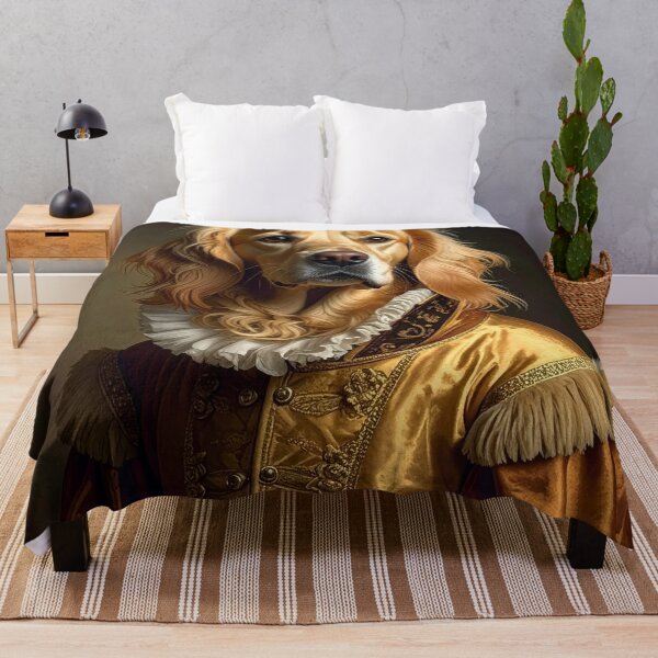 Item preview, Royal Golden Retriever Renaissance Portrait designed and sold by Rutvain.