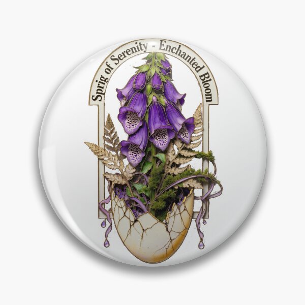 Item preview, Vernal Foxglove Sprig Shirt, Enchanted Bloom Awakening Mug, Serene Cottagecore Gif designed and sold by YMLux.