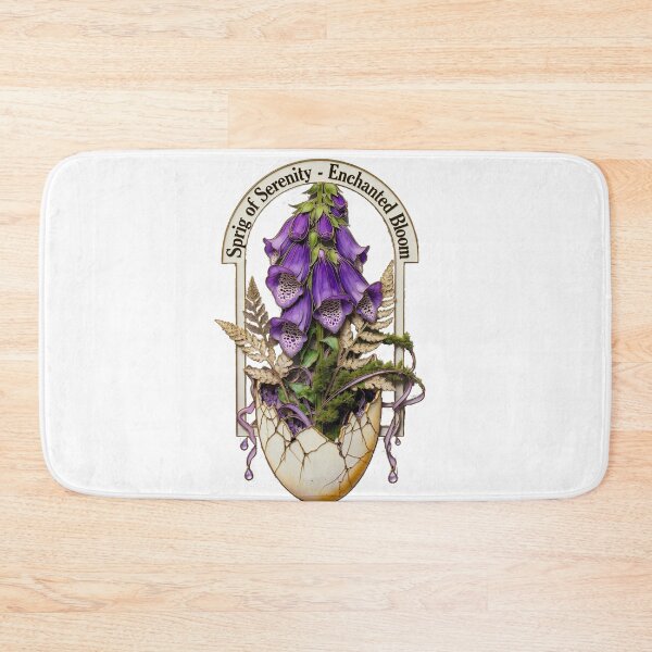 Item preview, Vernal Foxglove Sprig Shirt, Enchanted Bloom Awakening Mug, Serene Cottagecore Gif designed and sold by YMLux.