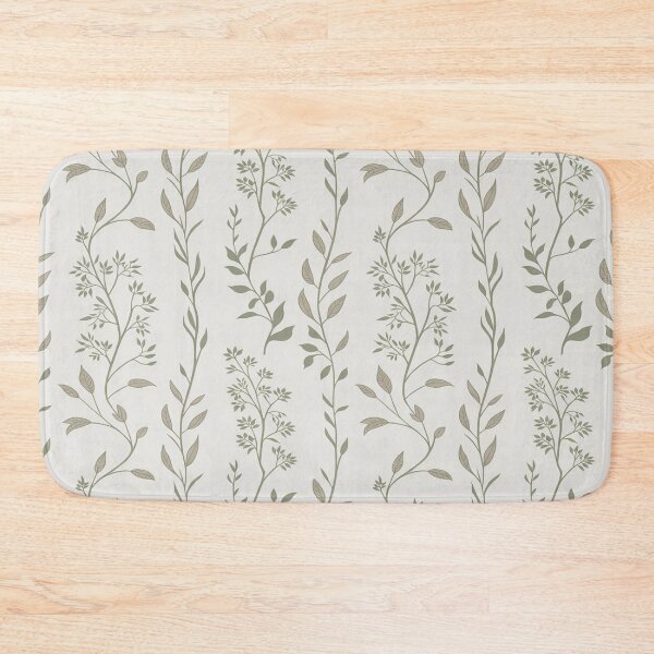 Item preview, White Olive Vertical Botanical Seamless Pattern On designed and sold by DesigntshirtWB.