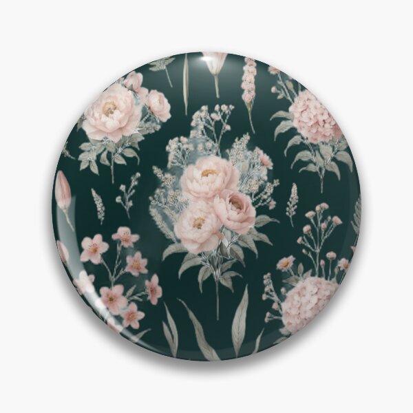 Item preview, Vintage Blush Floral Specimen Collection – Botanical Study Art designed and sold by PACS0011.