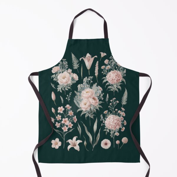 Item preview, Vintage Blush Floral Specimen Collection – Botanical Study Art designed and sold by PACS0011.