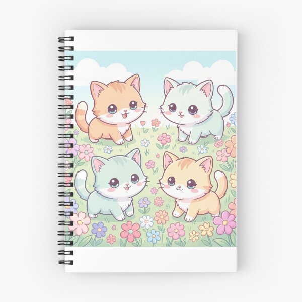Item preview, Spring Kittens designed and sold by PatronesKawai.