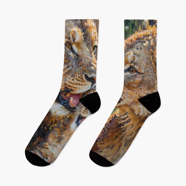 Item preview, Lion couple and cub designed and sold by sid1802.