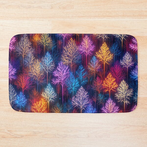 Item preview, Tree pattern in neon color - Forest nature lover designed and sold by Hot4Shirt.