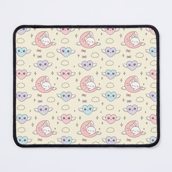 Item preview, Whimsical Moon and Bunny Pattern: Adorable Fantasy Design designed and sold by StickVerse by Owais.