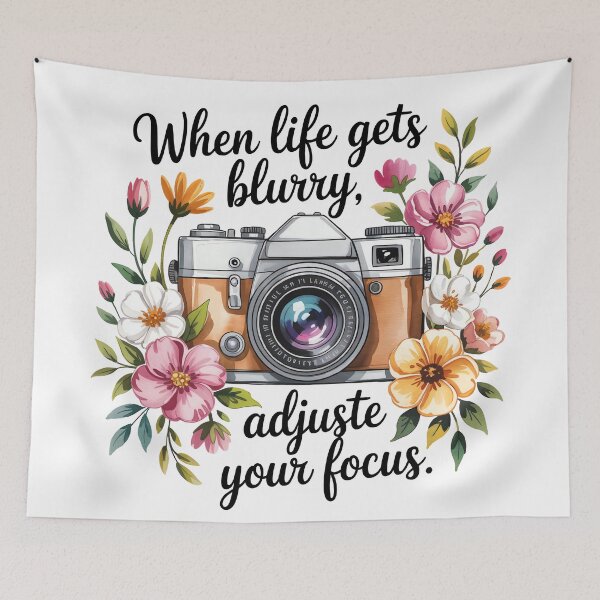Item preview, whet life gets blurry adjust your focus designed and sold by jkrphoto.