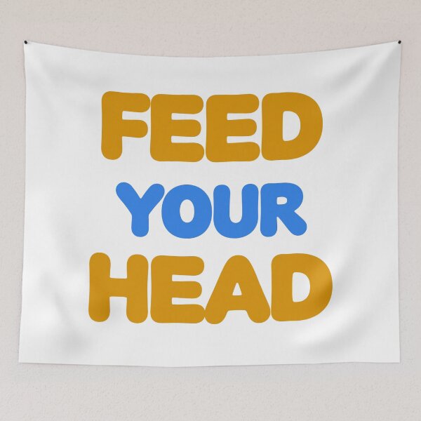Item preview, Feed Your Head Retro Typography designed and sold by PrintAtelier.