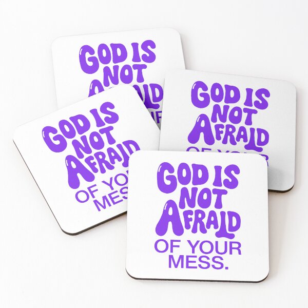 Item preview, God Is Not Afraid designed and sold by Ovaloon.