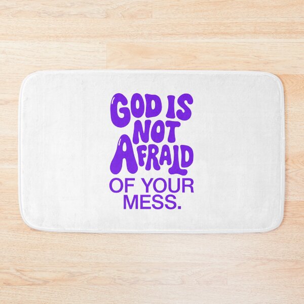 Item preview, God Is Not Afraid designed and sold by Ovaloon.