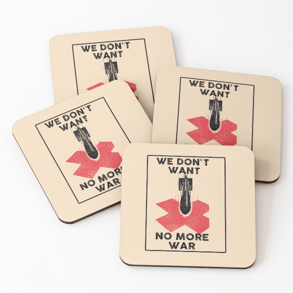 Item preview, we don't want no more war (antifa) designed and sold by remerasnerdas.