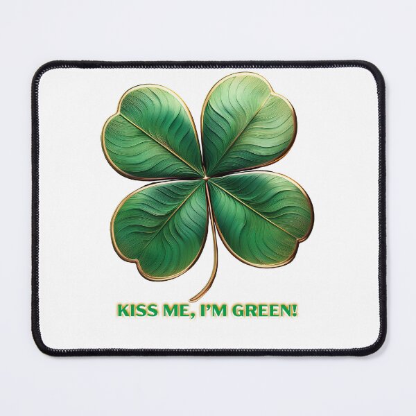 Item preview, KISS ME, I'M GREEN! designed and sold by BIGPIX91011.